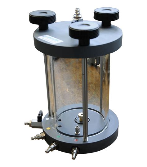 triaxial cell permeability test|quick triaxial testing.